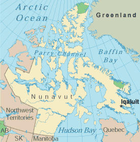 Nunavut Map and Travel Guide